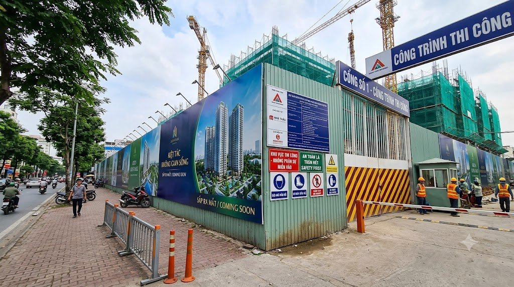 Thi công Hoarding, Hàng Rào công trình tại Đà Lạt