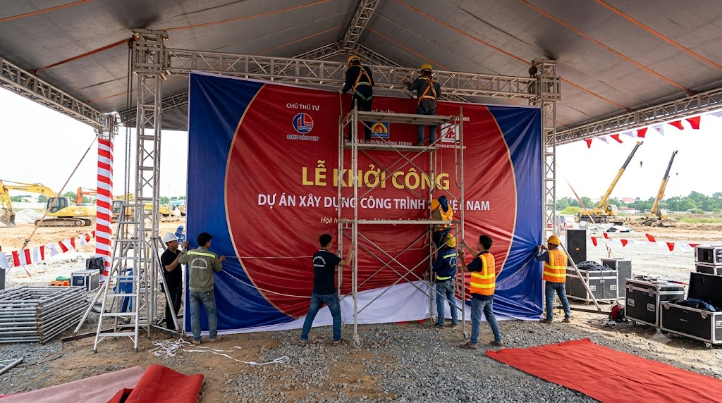 Tổ chức lễ động thổ - khởi công trọn gói tại Đà Lạt 