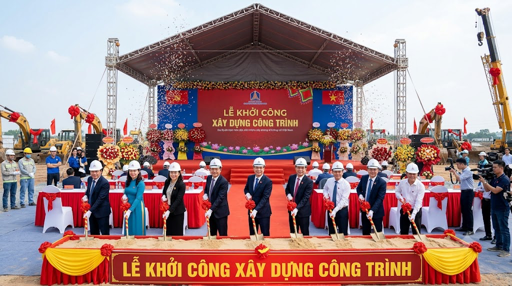 Dịch vụ tổ chức lễ khởi công, động thổ tại Đà Lạt 